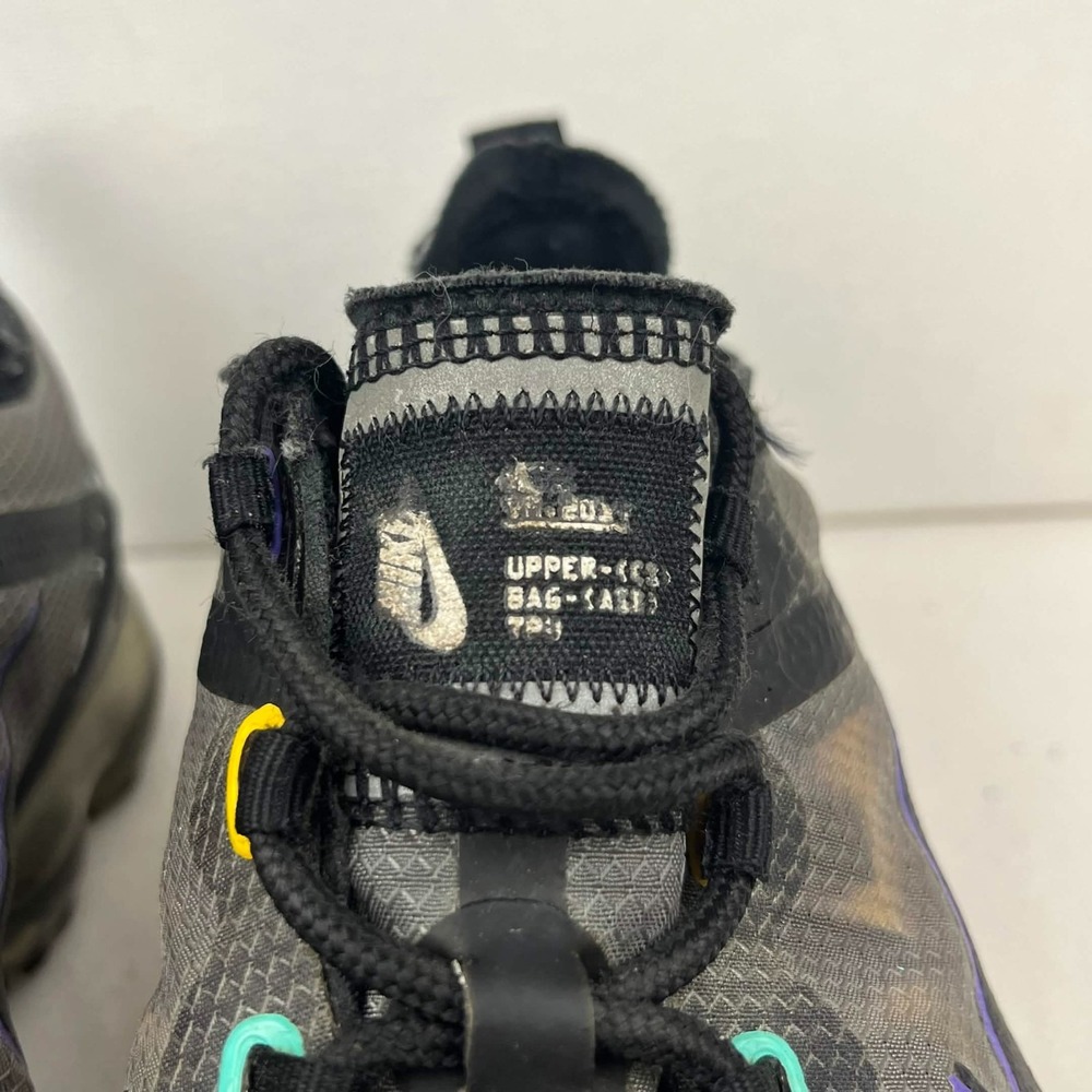 GUC Nike Air VaporMax 2019 GS Black Multi Sneakers Youth Size 4.5Y - Picture 3 of 11